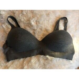 Fitwell Gray T Shirt Bra 38C Lightly Padded Full Coverage Adjustable Back Clasp
